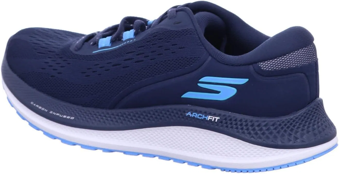 Мужские кроссовки Skechers Go Run Persistence 2, Navy Textile White Trim — фото 3