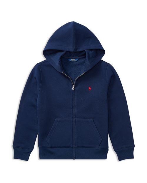 

Флисовая толстовка на молнии для мальчиков - Большой ребенок Ralph Lauren, цвет Blue