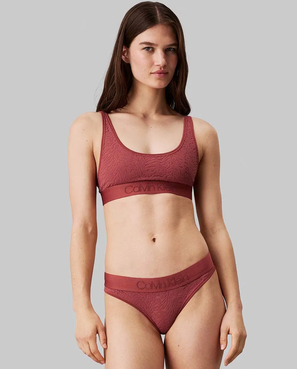 

Стринги - Внутренний Calvin Klein, красный