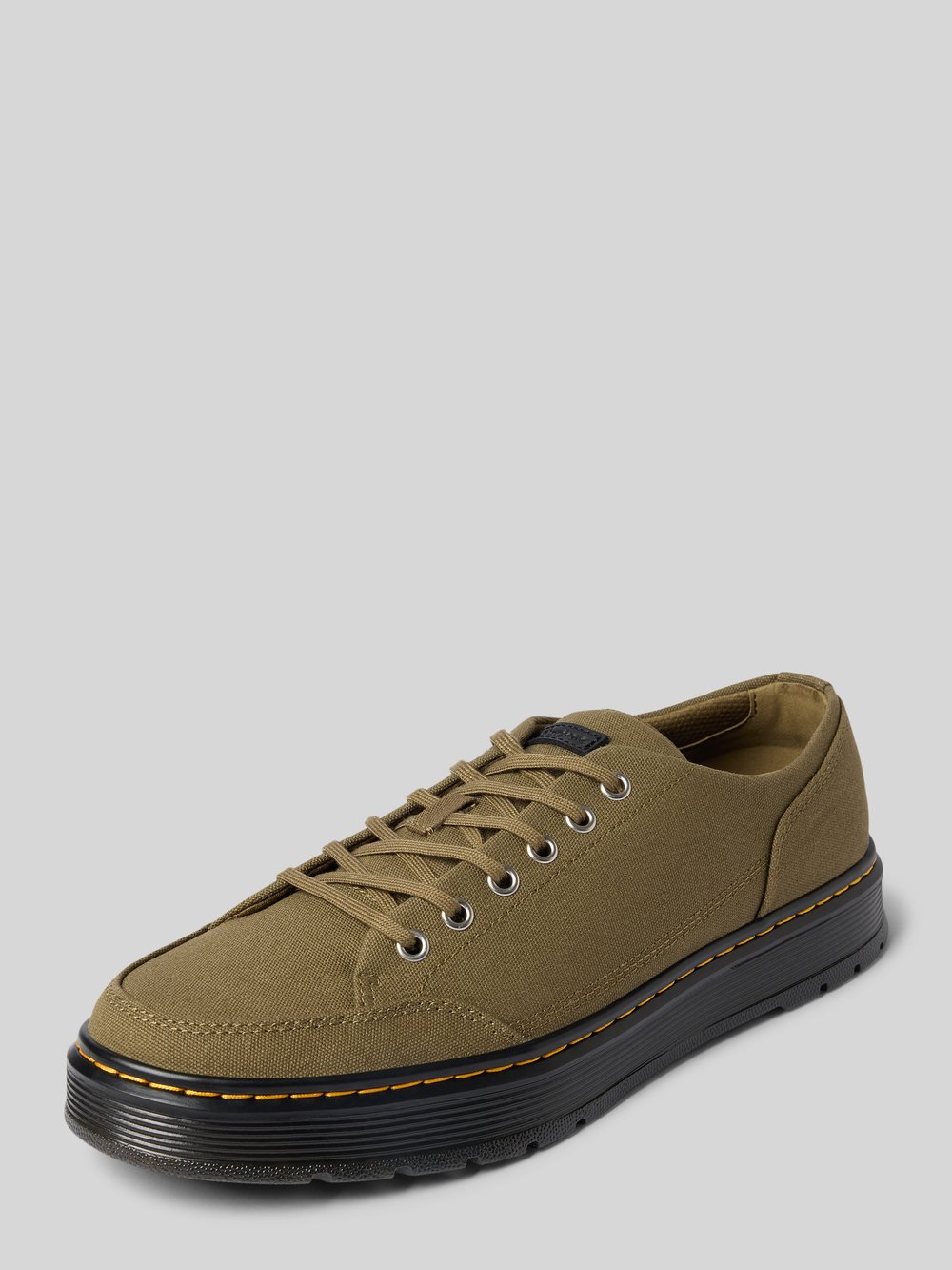 

Ботинки на шнуровке с этикеткой, модель «Brookline» Dr. Martens, оливковый