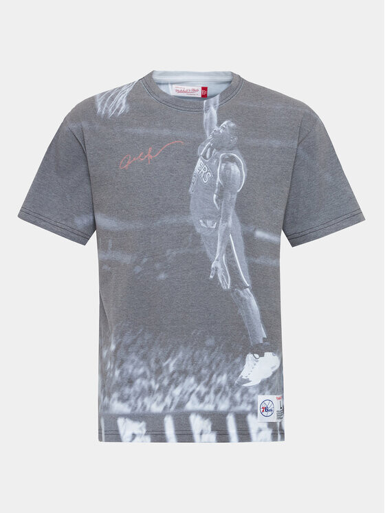 

Футболка стандартного кроя Mitchell & Ness, серый