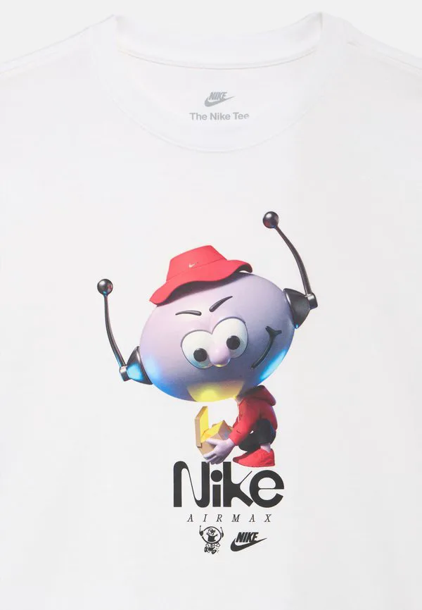 Футболка унисекс с принтом tee max grail Nike Sportswear, White — фото 4