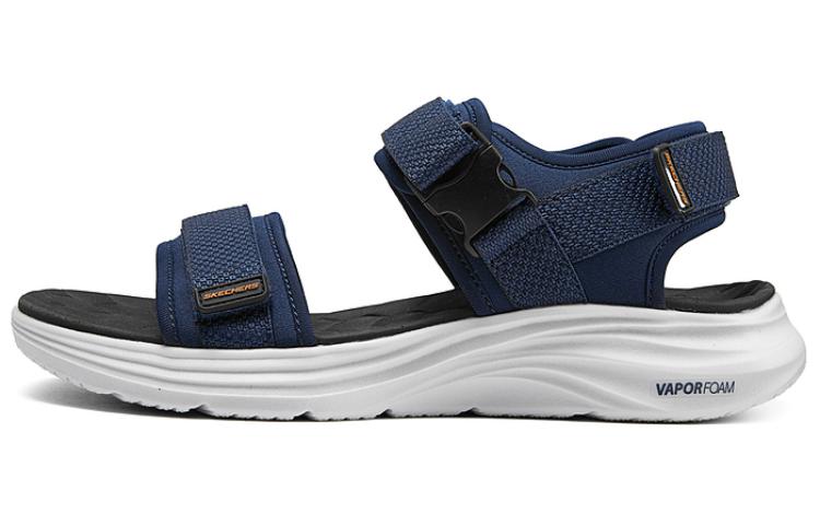 Skechers Пляжные сандалии мужские темно-синие морские, цвет Marine Blue — фото 2