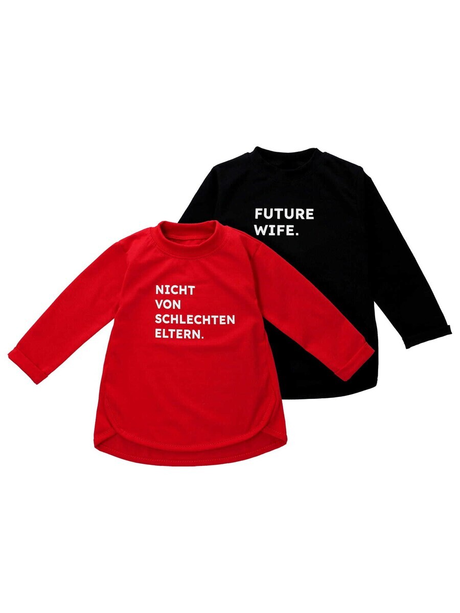 

Лонгслив Baby Sweets, цвет Fire Red/Black