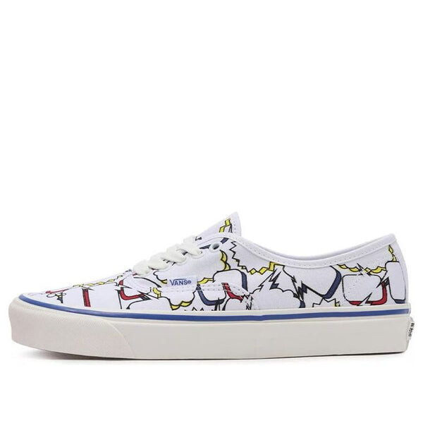 

Кроссовки authentic 44 dx low-top sneakers black Vans, черный