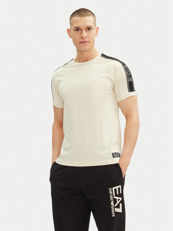 

Футболка обычного кроя 7M000138 AF10375 U1079 Ea7 Emporio Armani, экрю