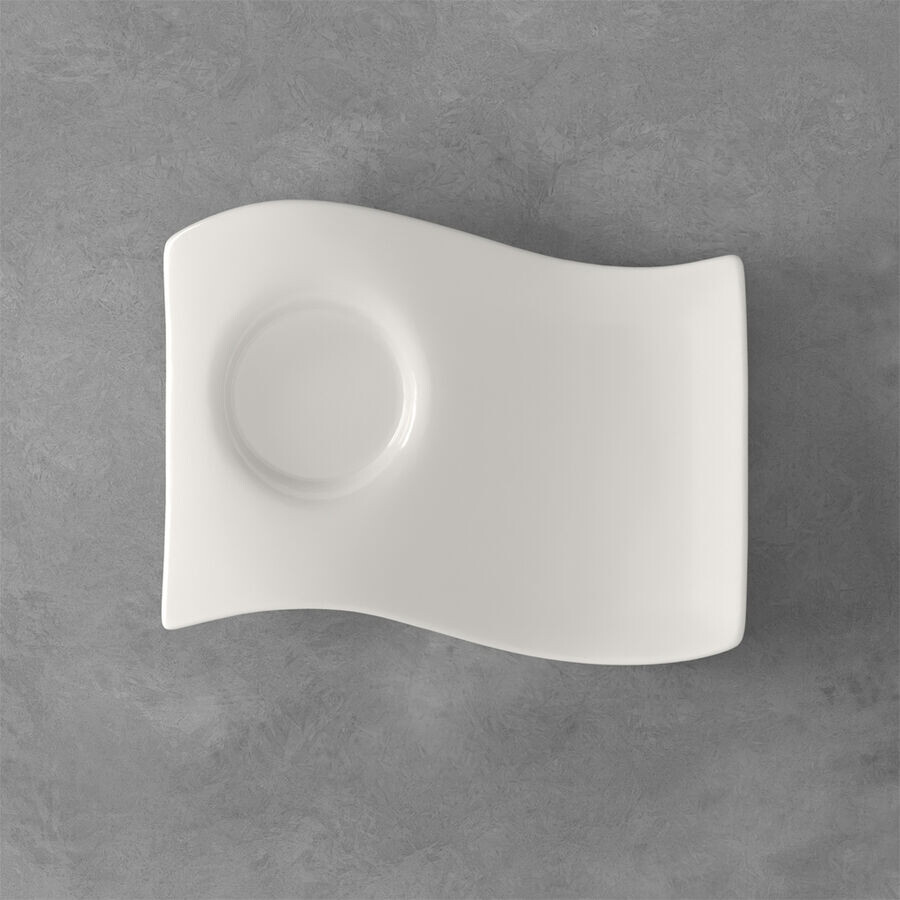 

NewWave Caffè большое кофейное блюдце 22 x 17см Villeroy & Boch, белый