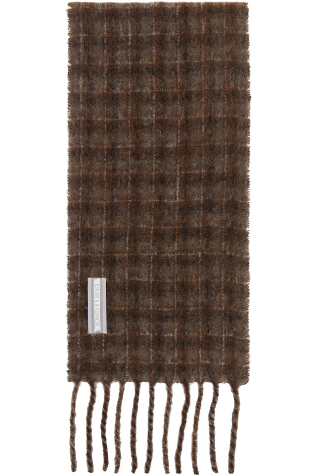 

Our Legacy Коричневый шарф поместья