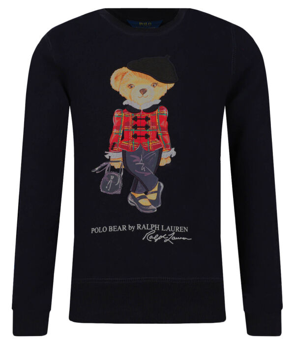 

Свитер медведьcn Regular fit Polo Ralph Lauren, черный