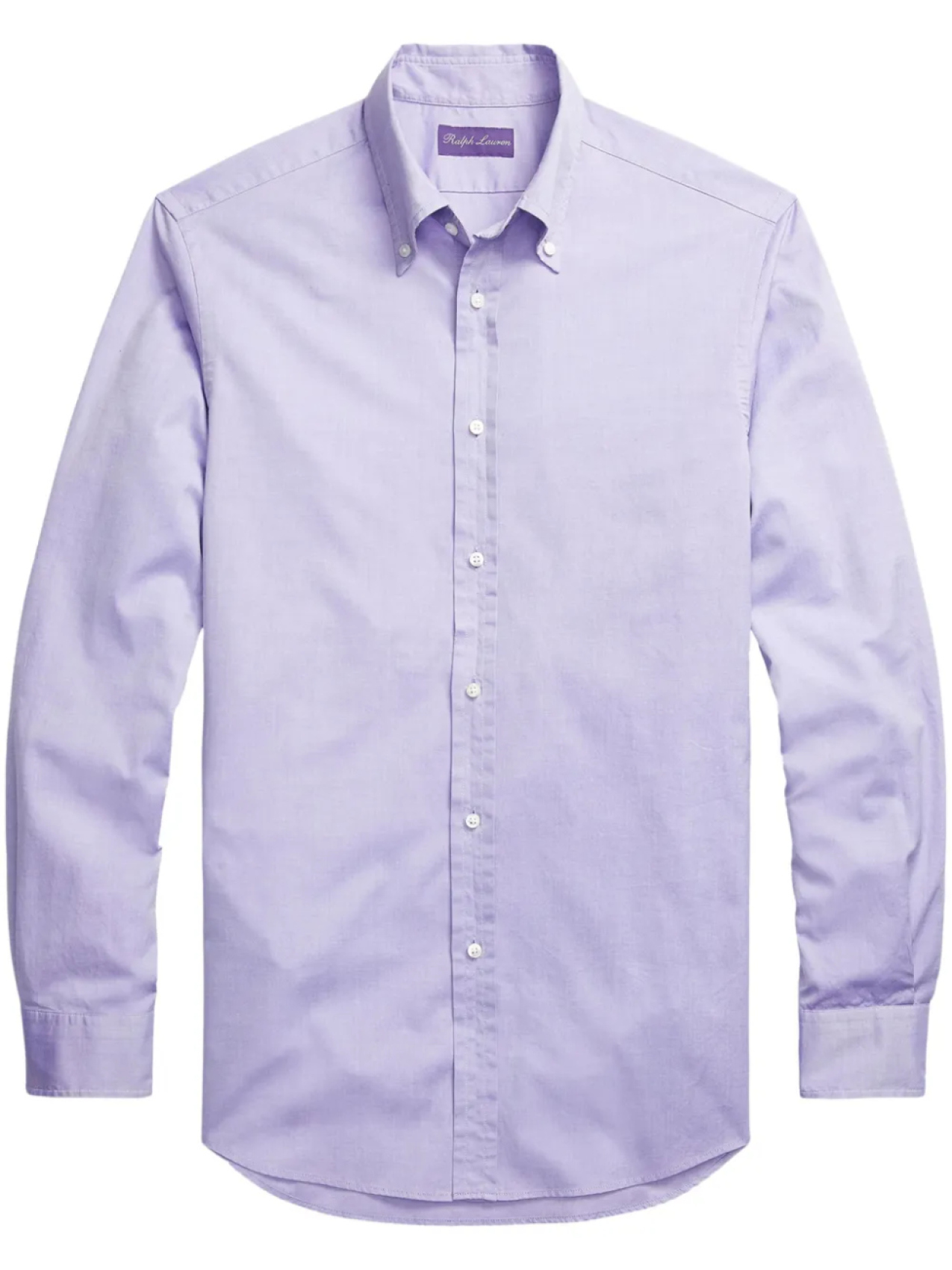 

Рубашка из хлопка Оксфорд от Ralph Lauren Purple Label, фиолетовый