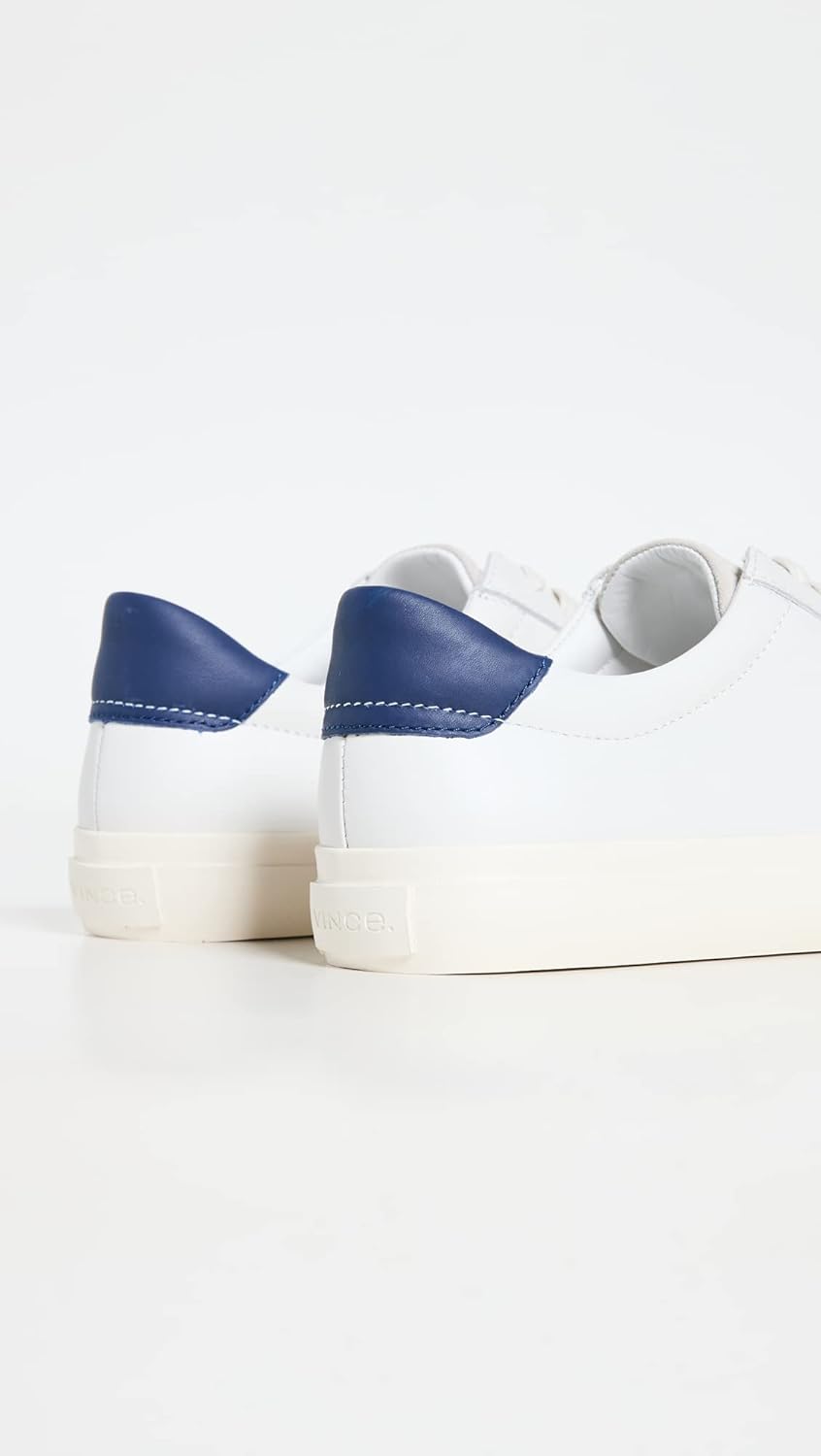 Кроссовки Vince Mens Fulton, белый/синий — фото 4