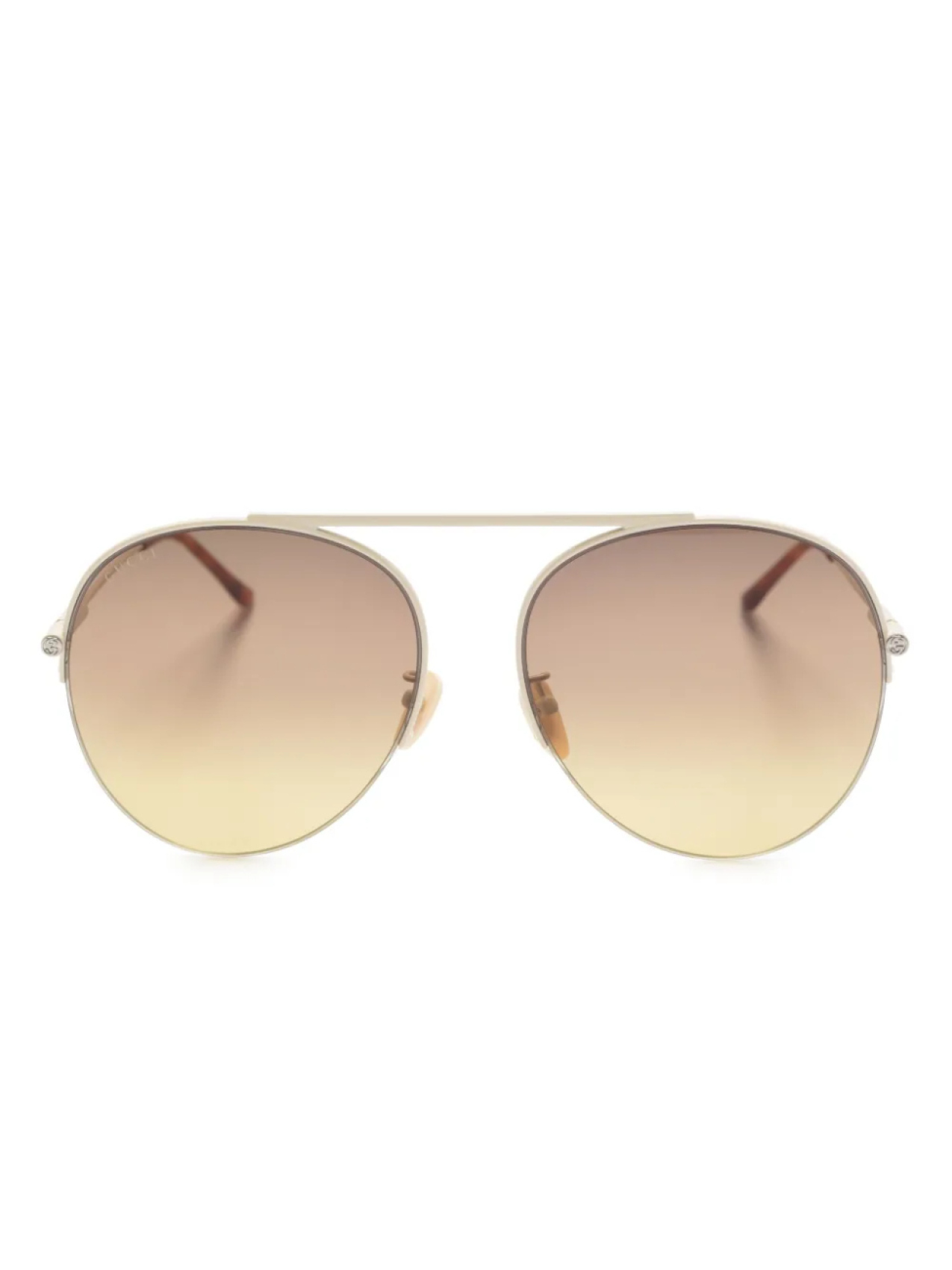 

Солнцезащитные очки с эффектом градиента Gucci Eyewear, нейтральный