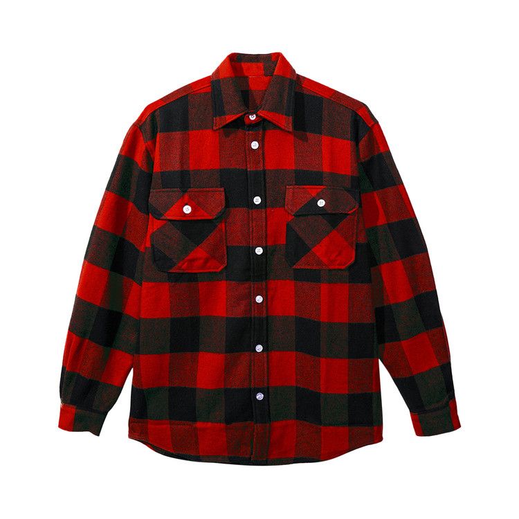 

Топ Anti Social Social Club Kkoch Flannel, Red