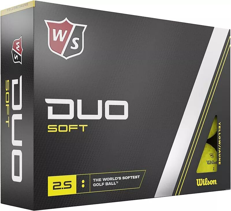 

Мячи для гольфа Wilson Staff 2023 Duo Soft, желтый