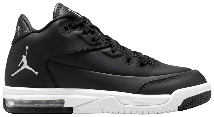 

Кроссовки Air Jordan Jordan Flight Origin 3 GS 'Black White', черный