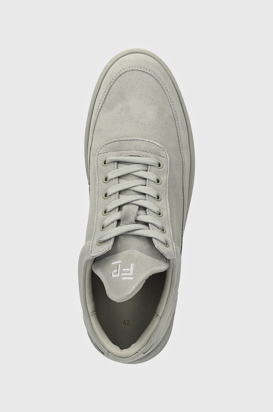 Замшевые кроссовки Low Top Suede All Grey Filling Pieces, серый — фото 4