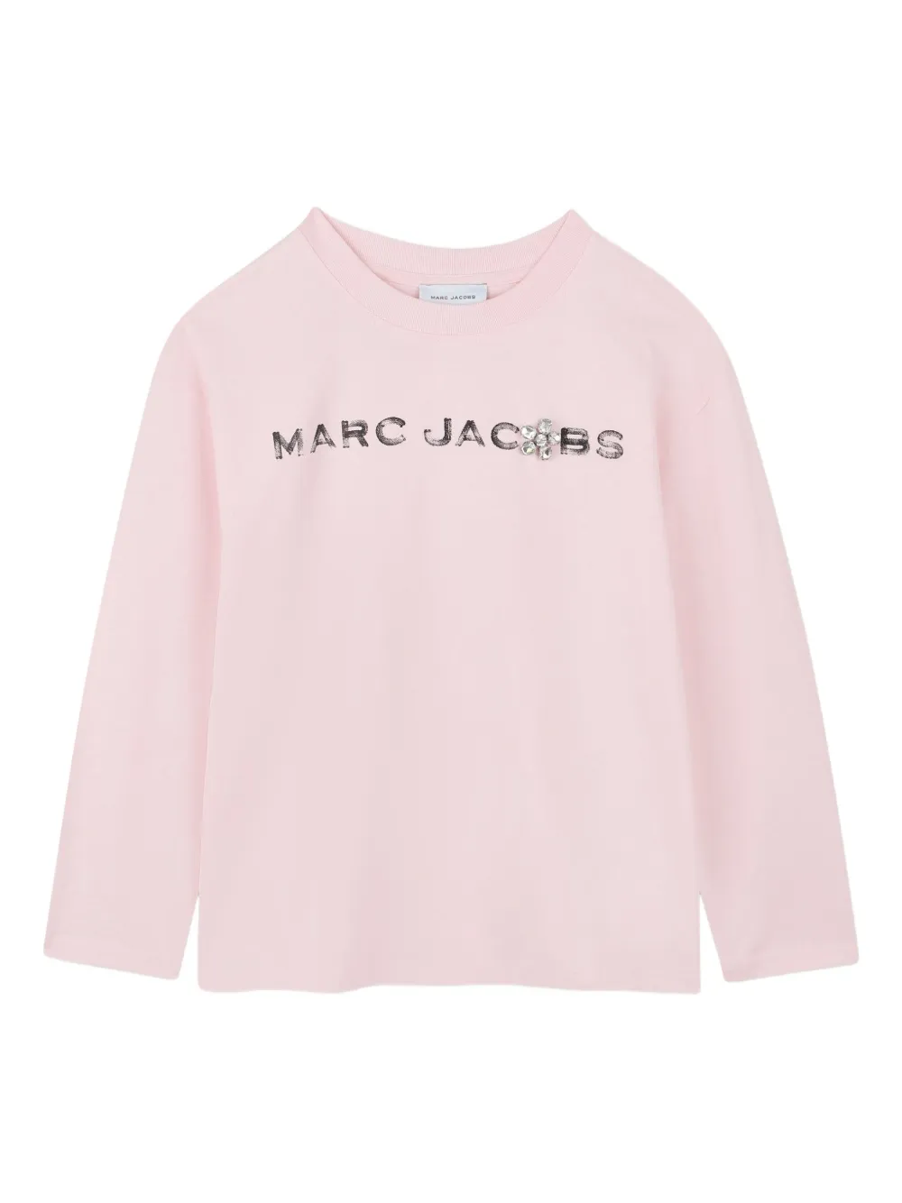

Лонгслив с логотипом Marc Jacobs Kids, розовый