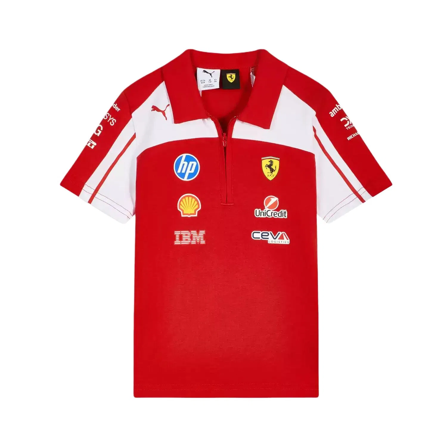 Футболка поло Ferrari PUMA красная