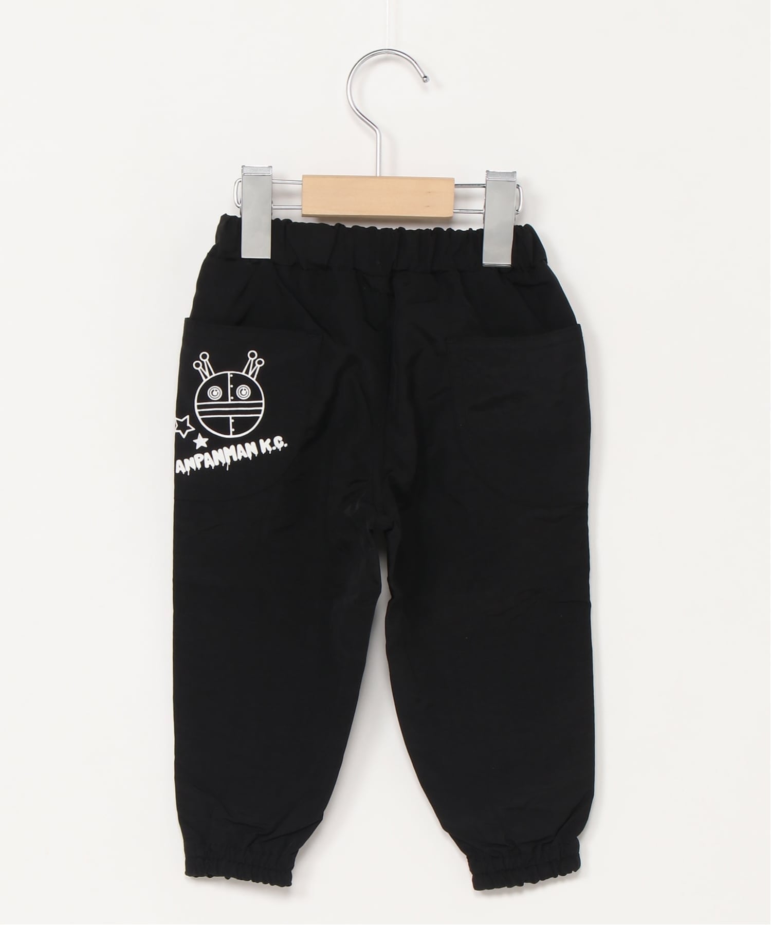 Детская коллекция Anpanman / (K) Брюки Anpanman Baikinman с нашивками Anpanman Kids Collection, black — фото 2