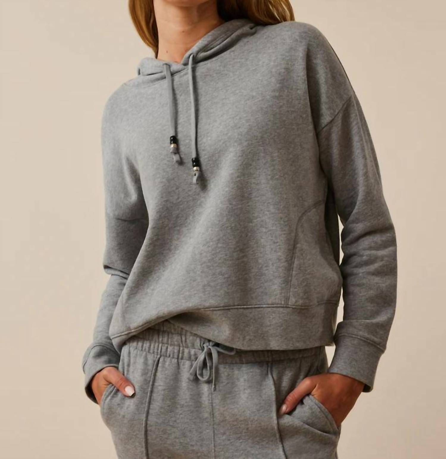 

Арчер худи в светло-сером меланже Greyson Clothiers, светло-серый