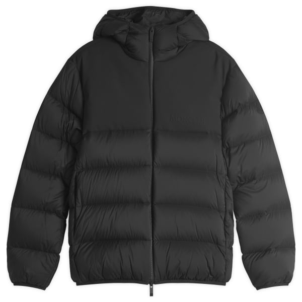 

Переработанная куртка longue saison opaque veumont Moncler, черный