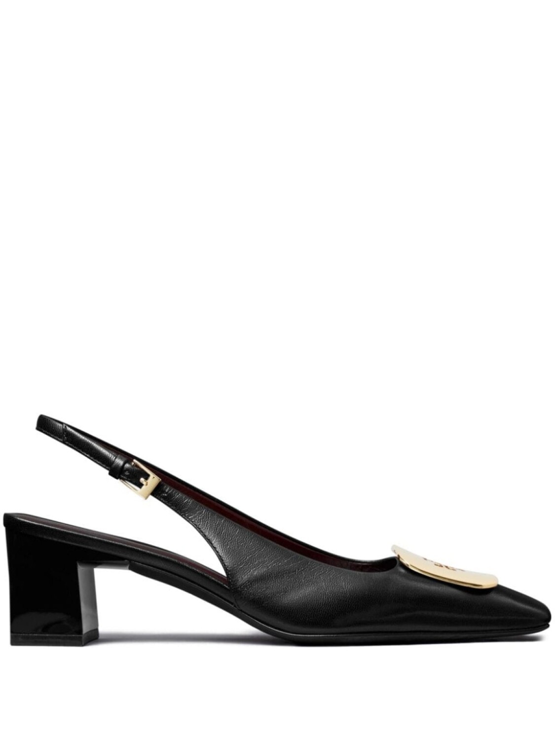 

Tory Burch туфли Georgia 55 с ремешком на пятке, черный