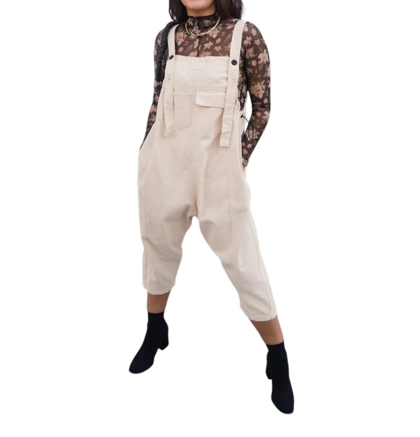 

Комбинезон Bridget Denim в кремовом цвете C'isa