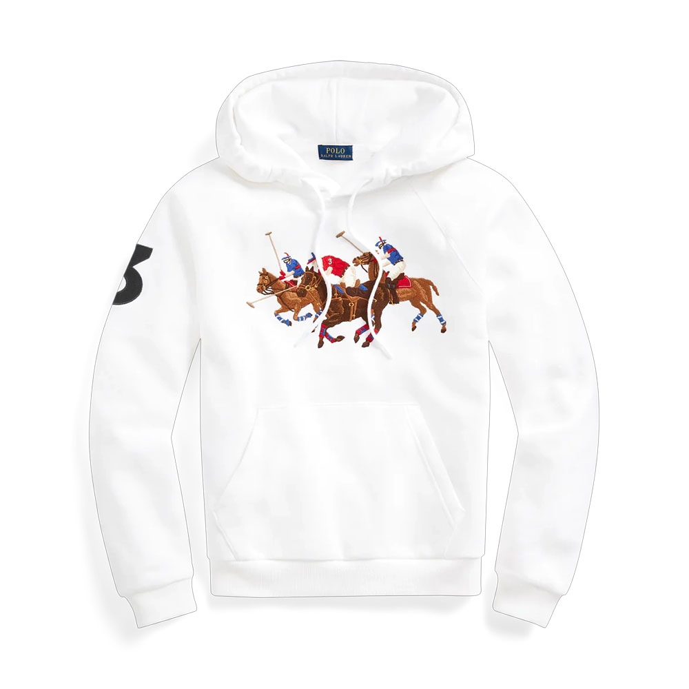 

Polo Ralph Lauren Женская толстовка FW23 белого цвета