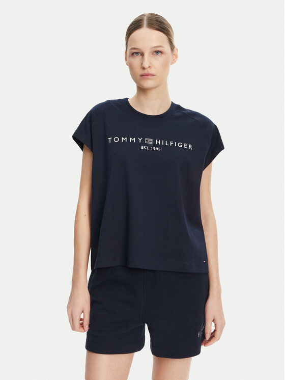 

Футболка обычного кроя WW0WW46113 Tommy Hilfiger, синий