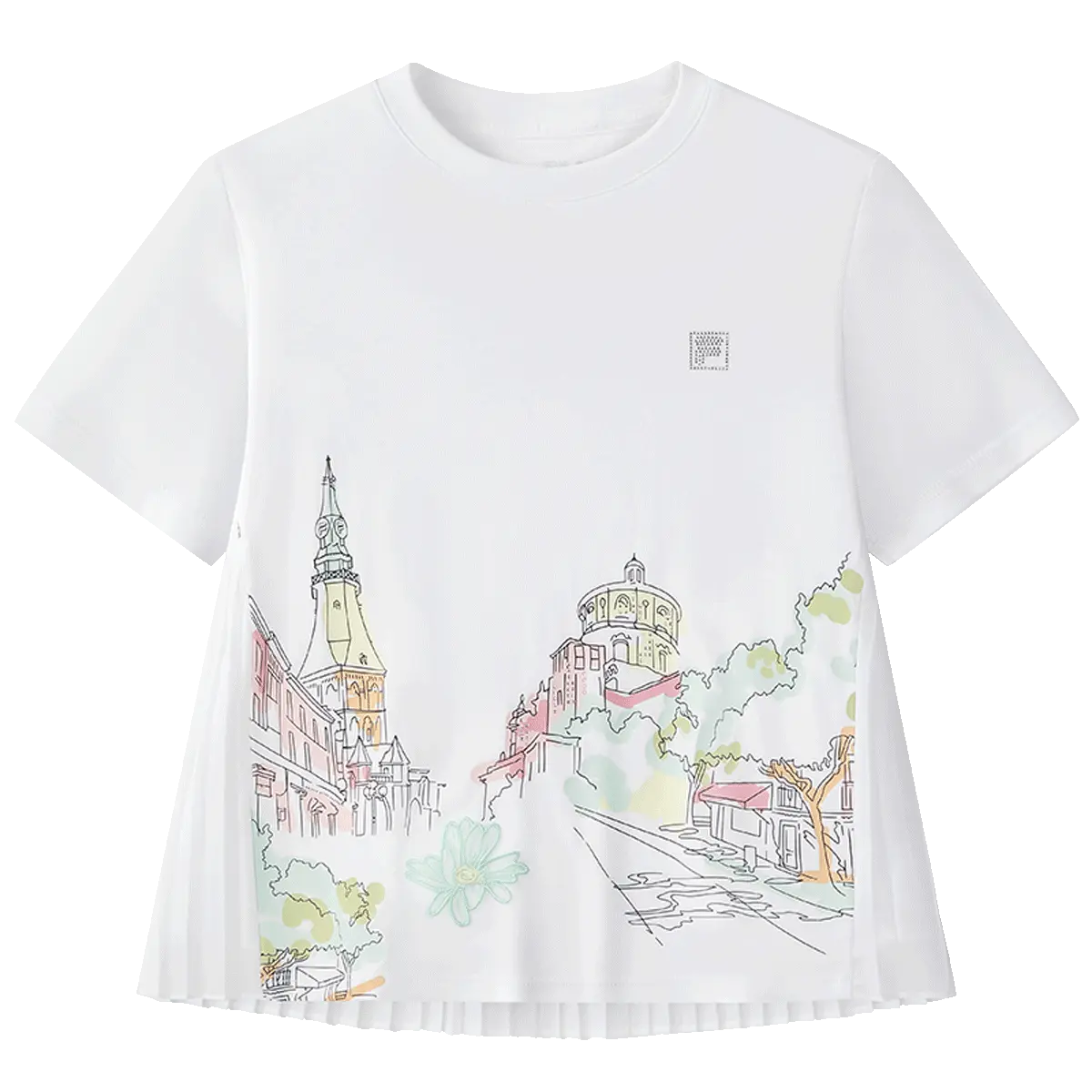 

FILA KIDS Футболка стандартная белая, Белый, FILA KIDS Футболка стандартная белая