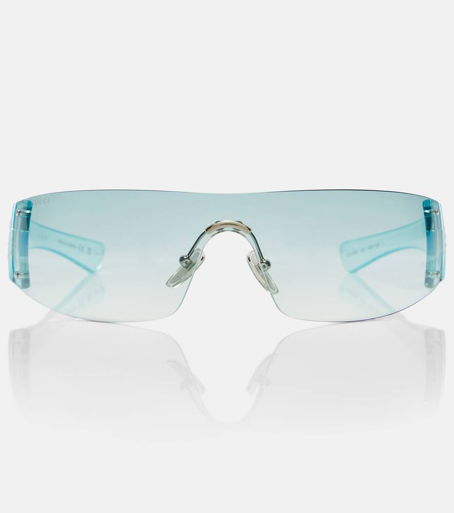 

Солнцезащитные очки leonie interlocking g mask Gucci