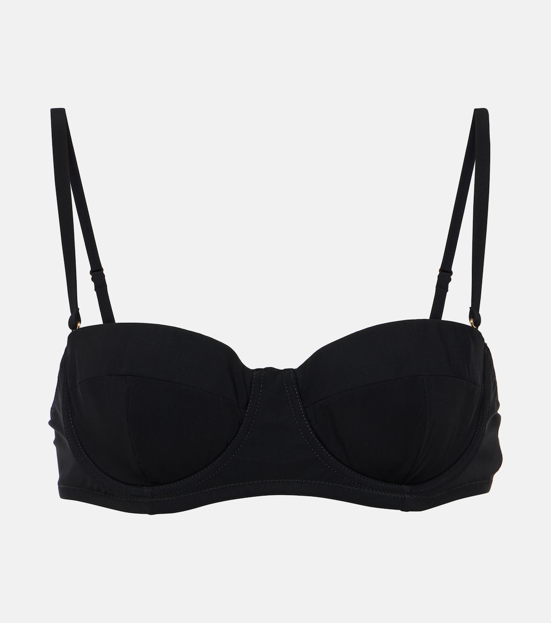 

Балконет бикини топ Dolce&Gabbana, черный