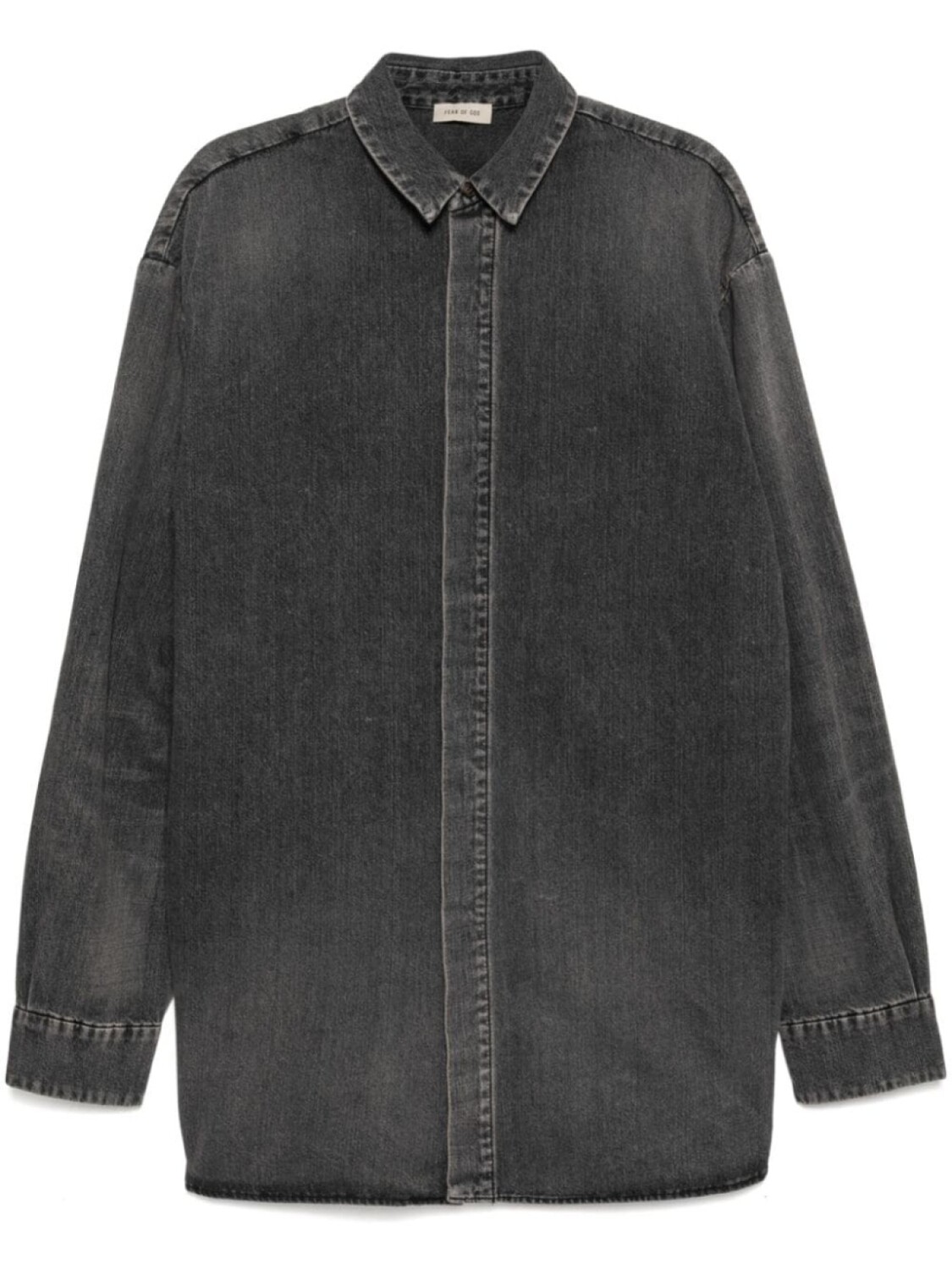 

Джинсовая рубашка Fear Of God, черный