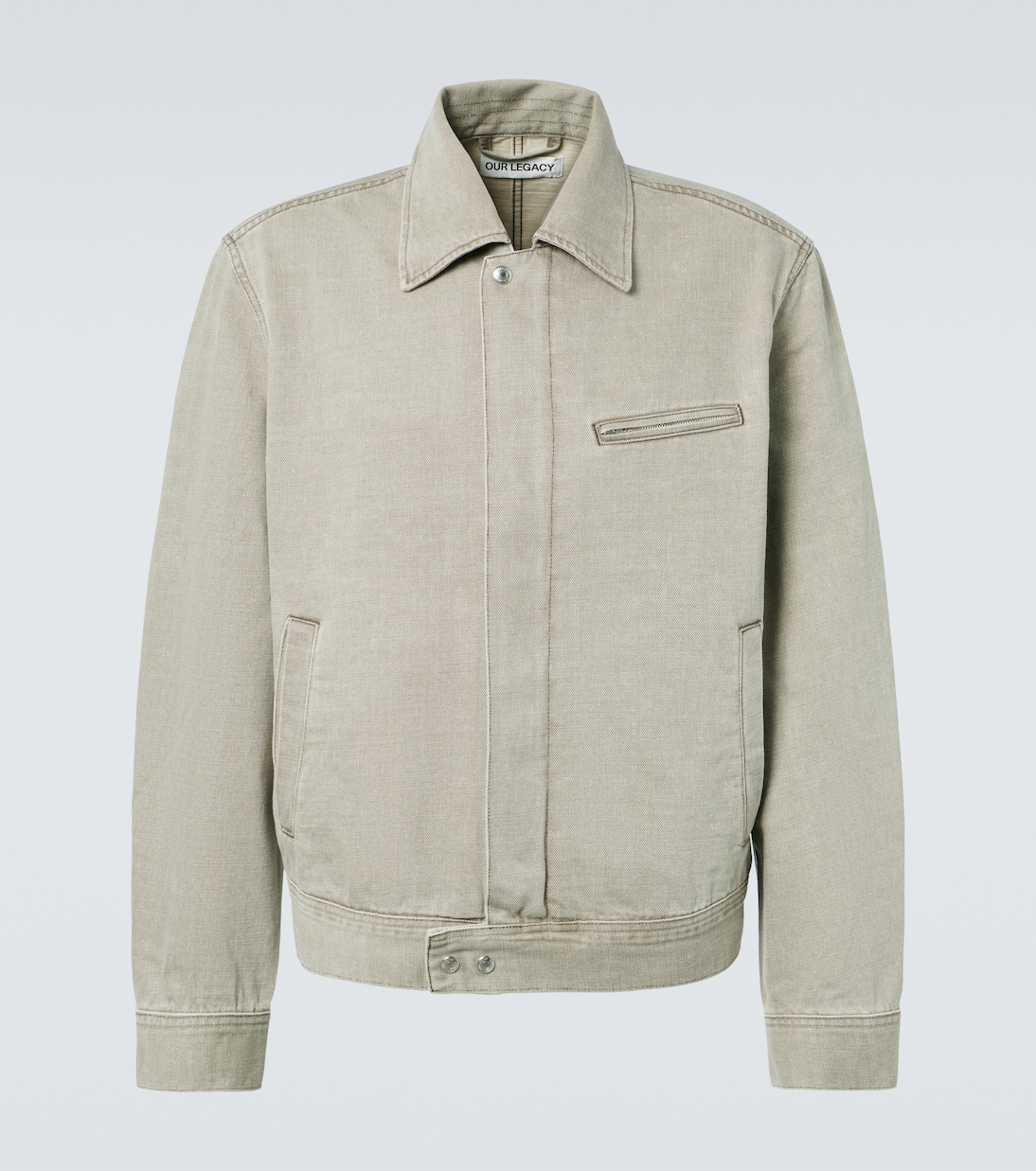 

Куртка джинсовая Miller Our Legacy, Vienna Beige Wash, Серый, Куртка джинсовая Miller Our Legacy, Vienna Beige Wash