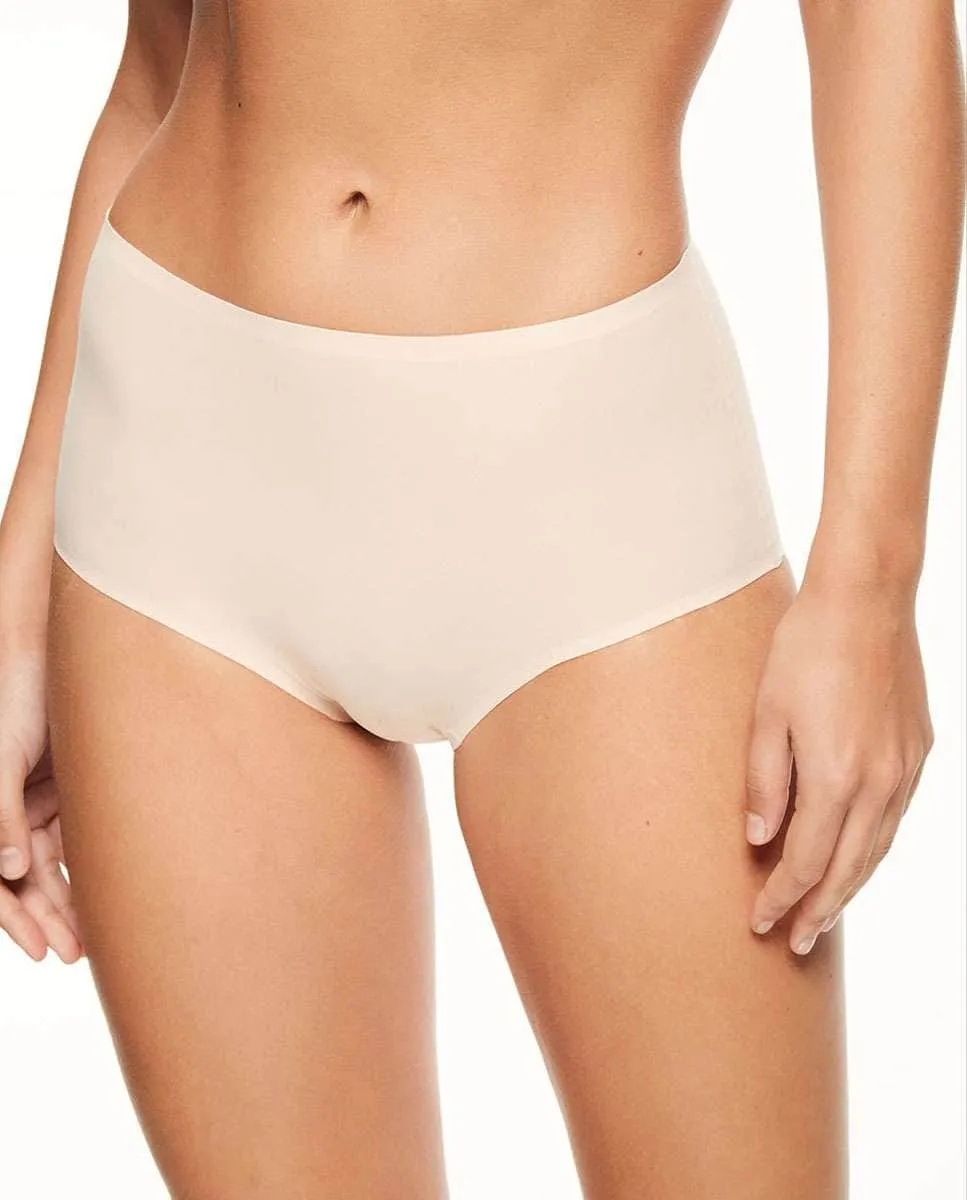 

Бесшовные высокие трусы с эффектом второй кожи SoftStretch Chantelle, бежевый
