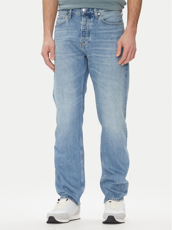 

Джинсы прямого кроя J30J327507 Calvin Klein Jeans, синий