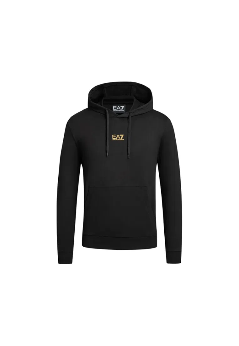 Мужская толстовка, черная, модель 8NPM32 PJVRZ Emporio Armani