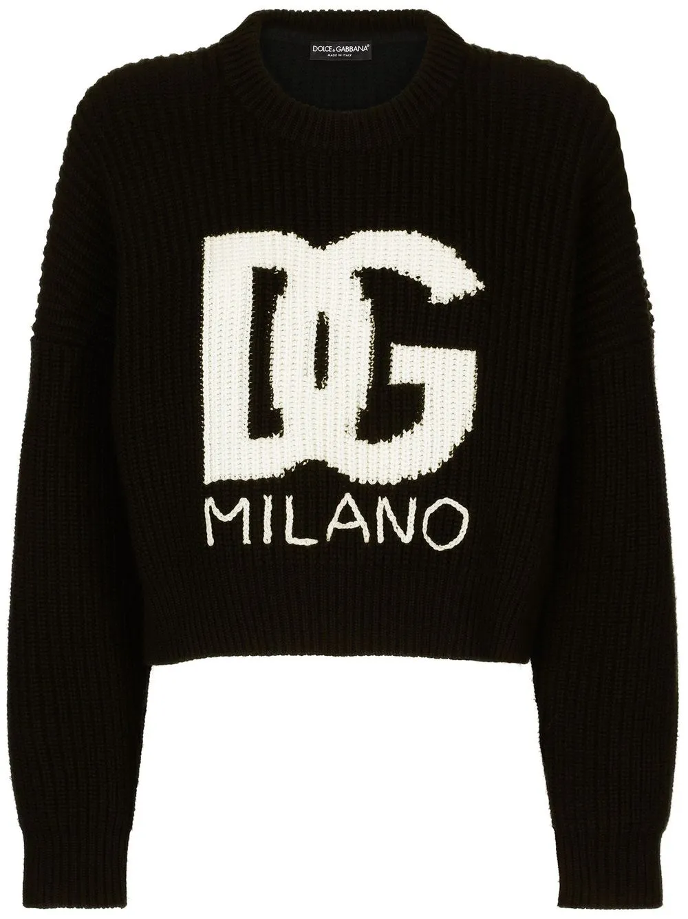 

Джемпер с логотипом DG DOLCE & GABBANA, черный