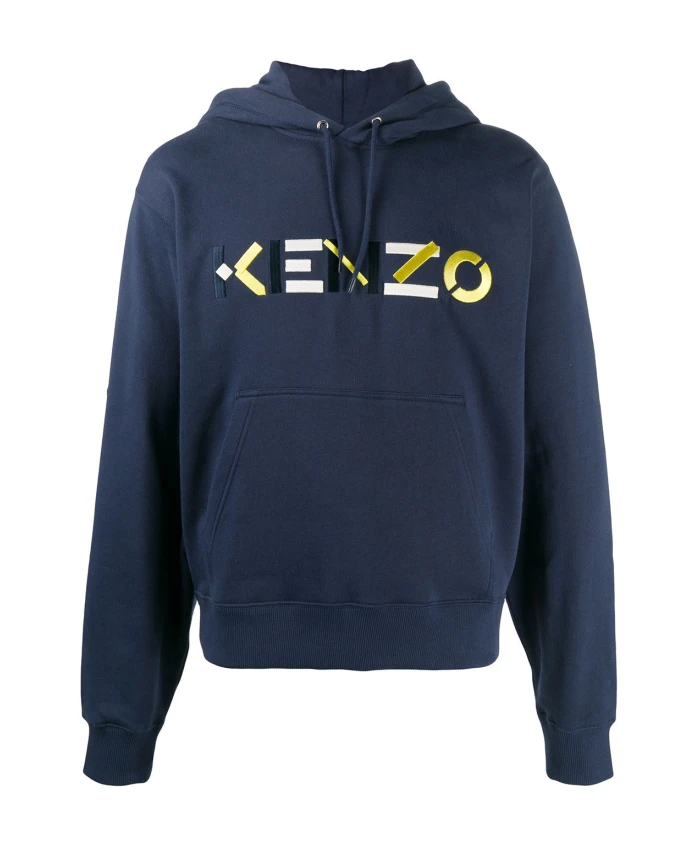 

Худи с логотипом Kenzo, синий