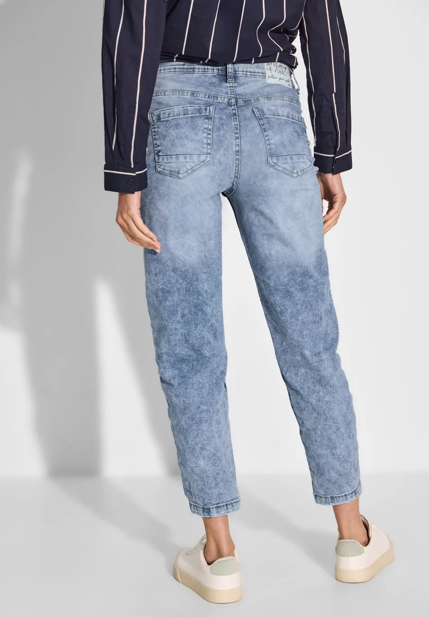 

Джинсы Cecil свободного кроя, длина 7/8, цвет Light Blue Wash