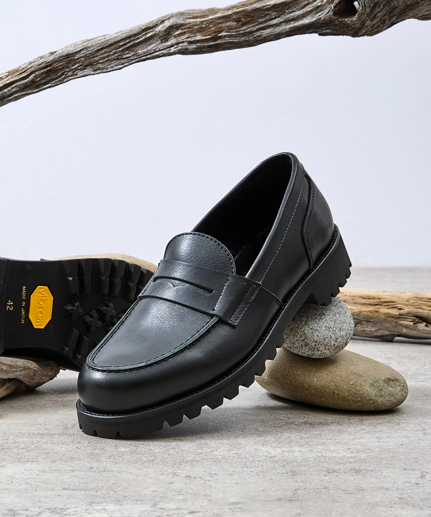 Мужские лоферы PADRONE Ex. LOAFERS with VIBRAM SOLE
