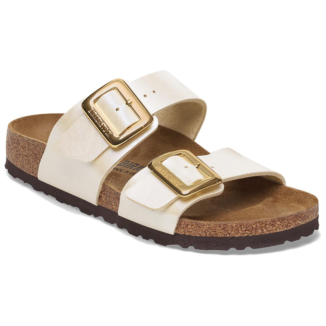 Birkenstock Сиднейские слайдеры женские белые, цвет White — фото 2