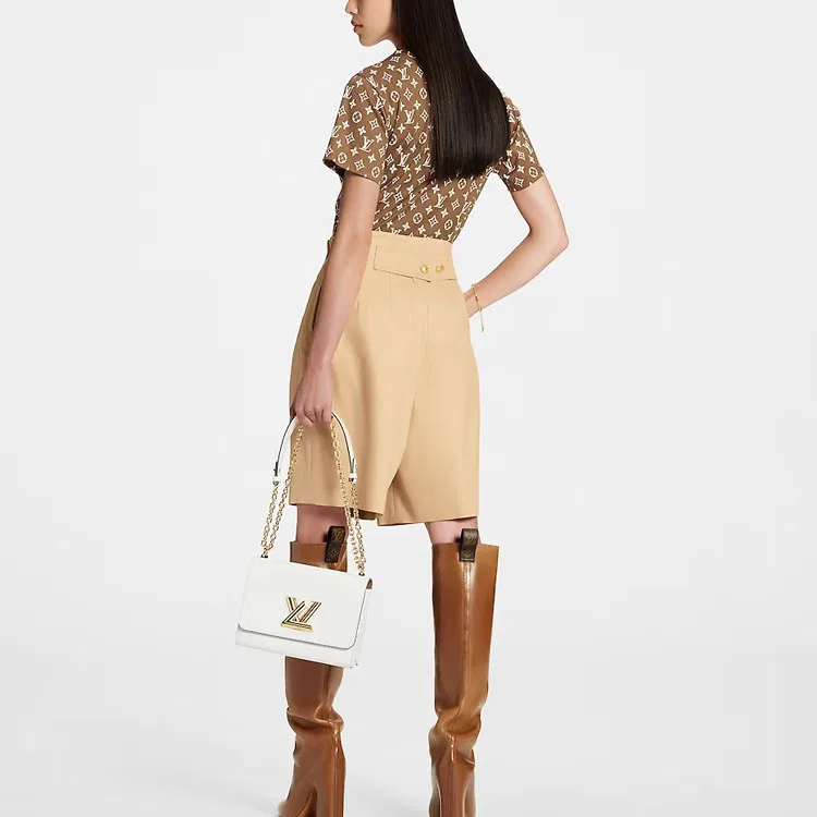 Футболка Louis Vuitton Monogram с акцентом Stripe — фото 4