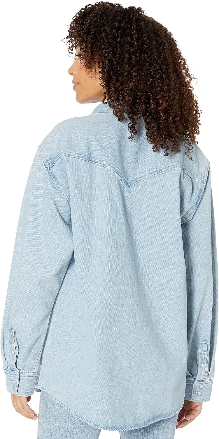 Рубашка джинсовая оверсайз Dorsey XL Levi's, Long Journey — фото 2