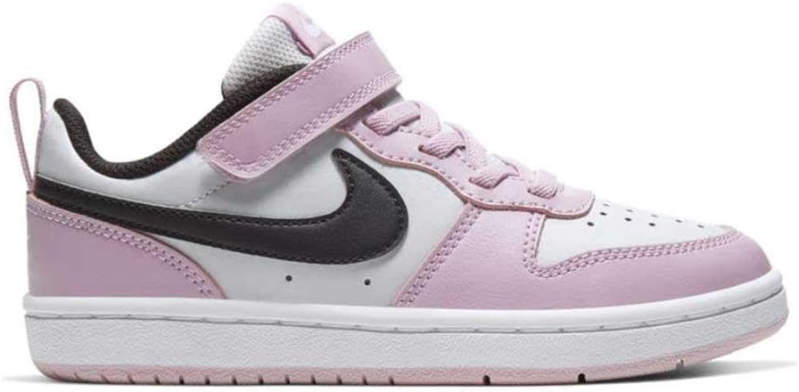 Кроссовки Nike Boys Court Borough Low Recraft (для больших детей), белый/черный — фото 4