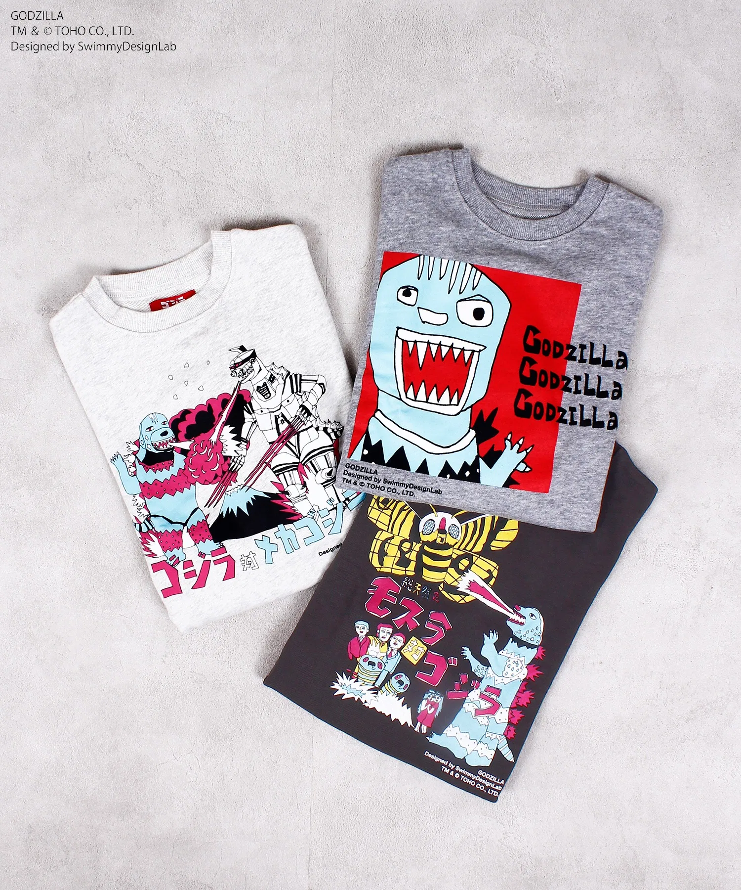 [Swimmy Design Lab x Godzilla] Эксклюзивная толстовка с принтом — фото 2