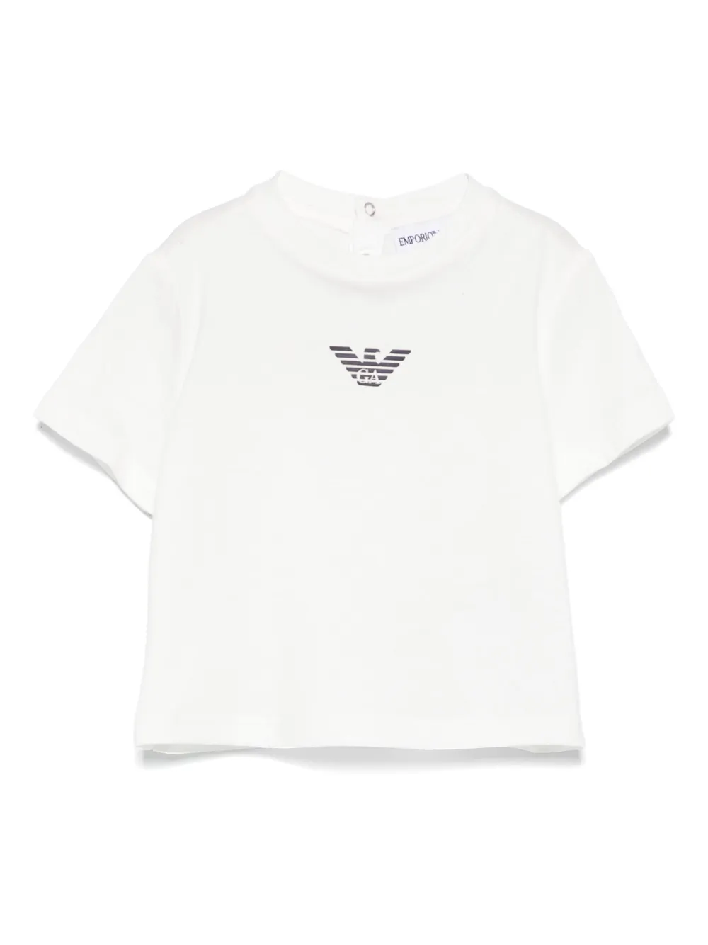 

Футболка с логотипом Emporio Armani Kids, белый