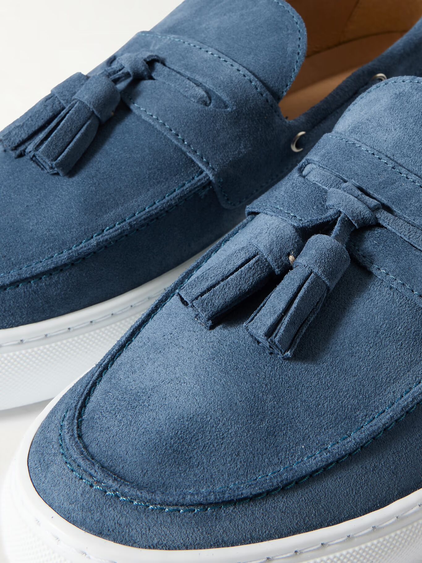 

Туфли-лодочки Monta Tasselled Suede FRESCOBOL CARIOCA, синий