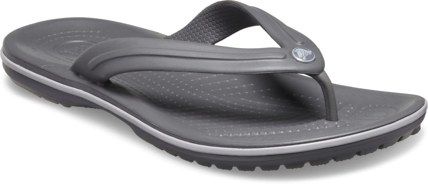 Вьетнамки Crocs Crocband унисекс для взрослых, серый — фото 2