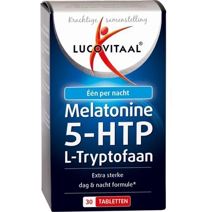 

Lucovitaal Мелатонин 5-Htp L-триптофан Добавка - 30 Таблетки